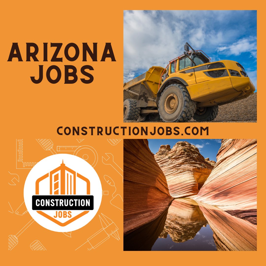 Construction jobs in Arizona! Currently looking for Sales Representatives, Analysts, Project Managers, Field Superintendents, and more!

Upload your resume and apply today at constructionjobs.com/jobs?keywords=…

#constructionjobs #jobboard #jobsearch #constructioncareers #arizona