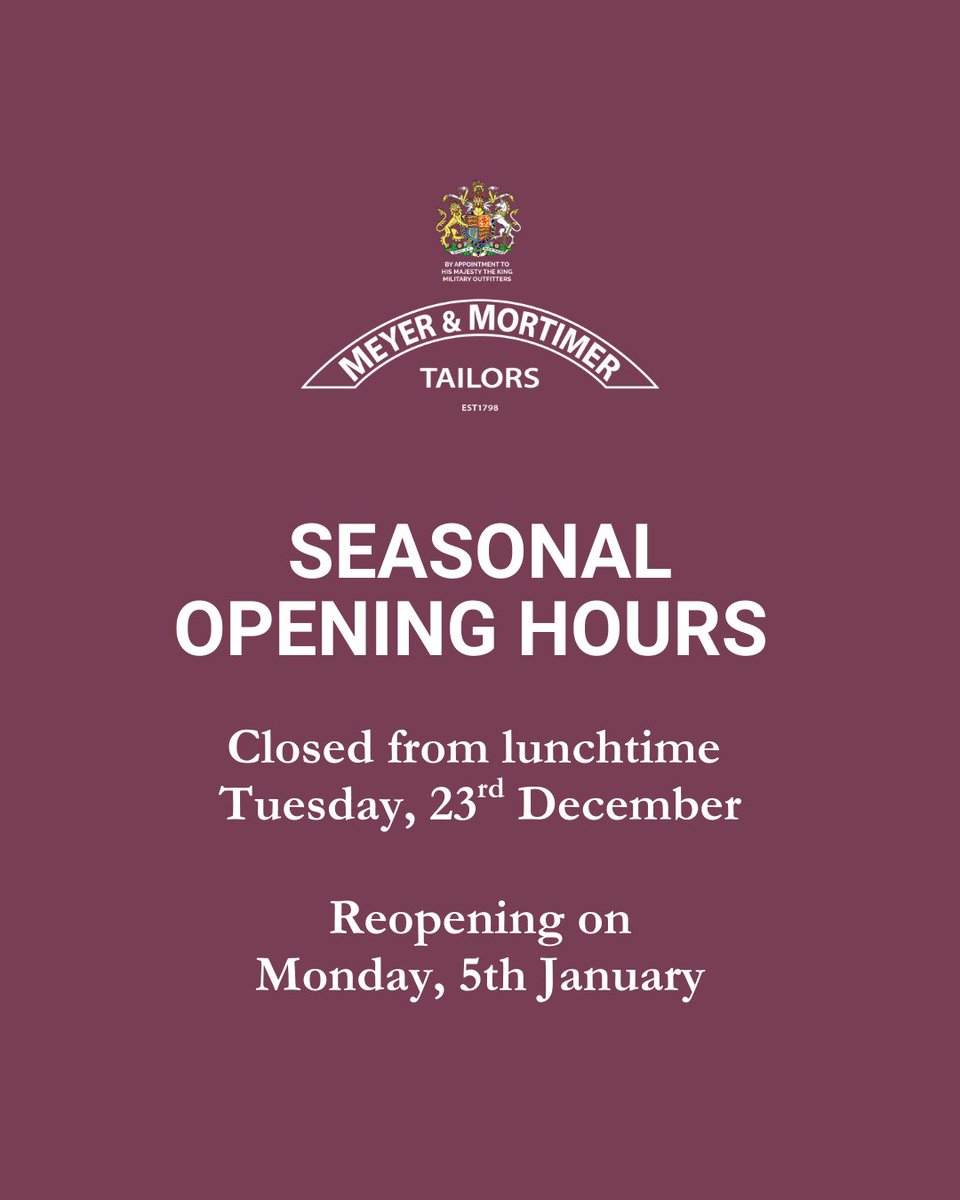 Meyer & Mortimer tweet media