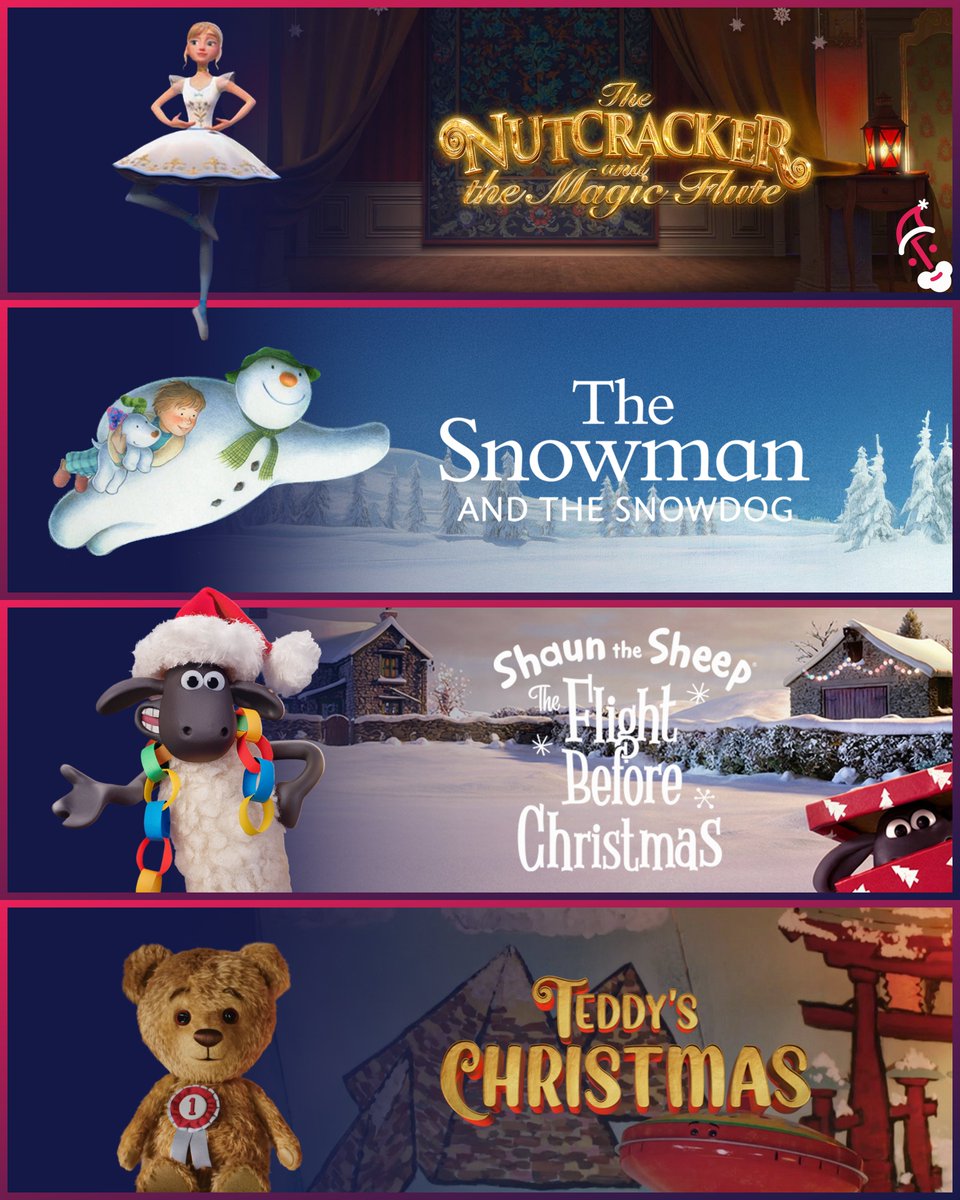 ERTflixOfficial's tweet image. Παιδικές ταινίες και Χριστούγεννα πάνε μαζί στο #Ertflix! 

#TheNutcrackerAndTheMagicFlute
#TheSnowmanAndTheSnowdog
#ShaunTheSheepTheFlightBeforeChristmas
#TeddysChristmas