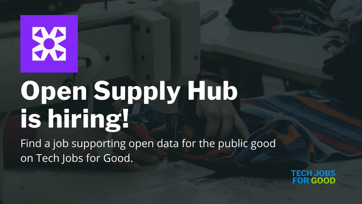 Tech Jobs for Good tweet media