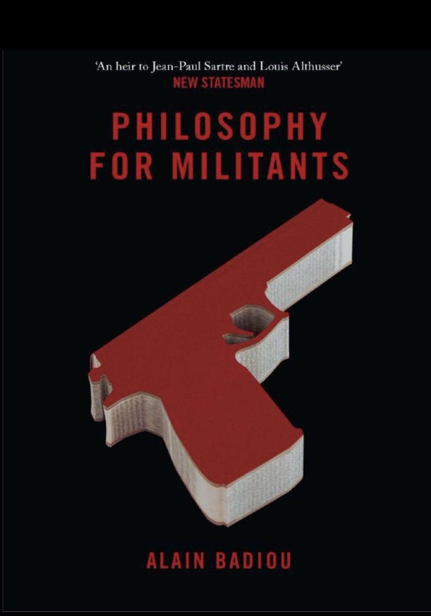 “The price to be paid for our cherished liberty, here in the Western world, is that of a monstrous inequality, first within our own countries but then, above all, abroad.”
—Philosophy for Militants