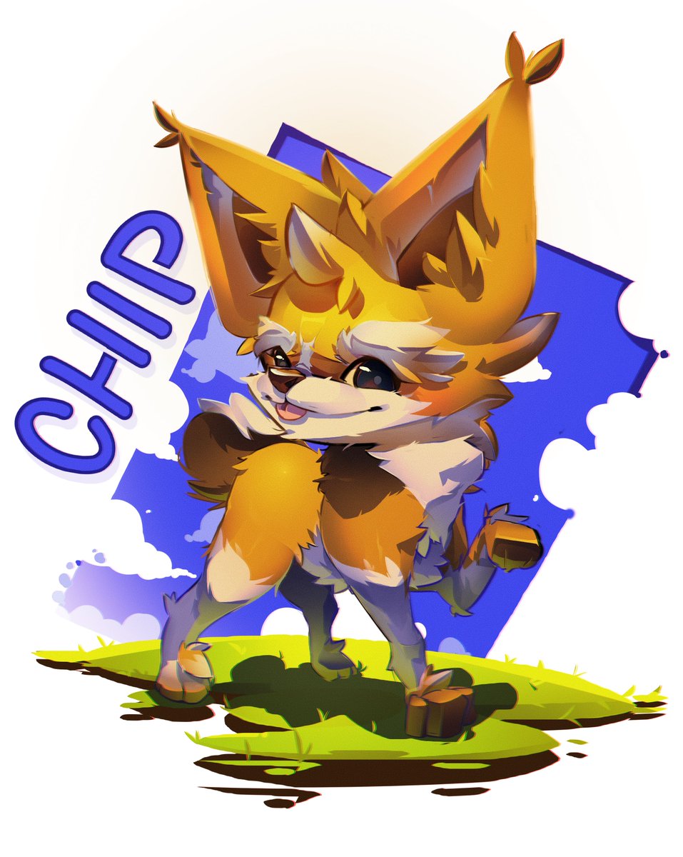 ARTIFEX_CHAN's tweet photo. Meet Chip! He's just a lil fella...
(taking commissions before christmas)

#art https://t.co/v91x0s3LCS