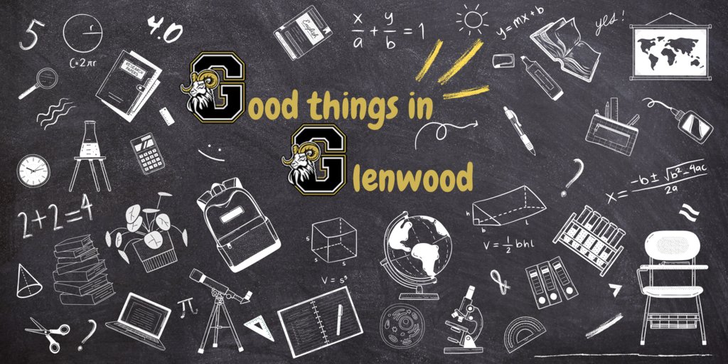 GCSD_Westelem's tweet photo. Running to the store for last minute holiday items?  Put on the latest episode of Good Things in Glenwood with Principal Lorraine Duitsman and hear about all the great things happening at Glenwood High School!  GTIG can be found on Spotify, Apple Podcasts, Amazon Music, etc. https://t.co/RCCVT1DCQO
