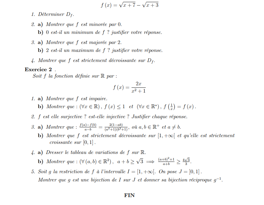 etudegenerale's tweet image. (1ère bac sm) 
Devoir surveillé sur les fonctions numériques ✍️
etude-generale.com/devoir-surveil…

#maths #mathematics #mathématiques #1bac #1bacsm