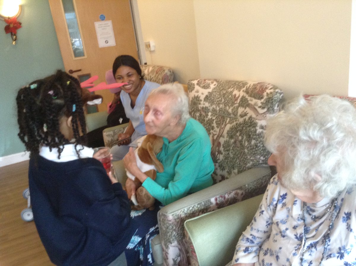 StAugustinesPri's tweet photo. Our children visited Robert Harvey Care Home to sing carols and deliver special cards made by pupils across the school. It was a lovely opportunity to spread joy to residents and staff while sharing the true spirit of the season. 🎄✨ https://t.co/stBb5Dvttx