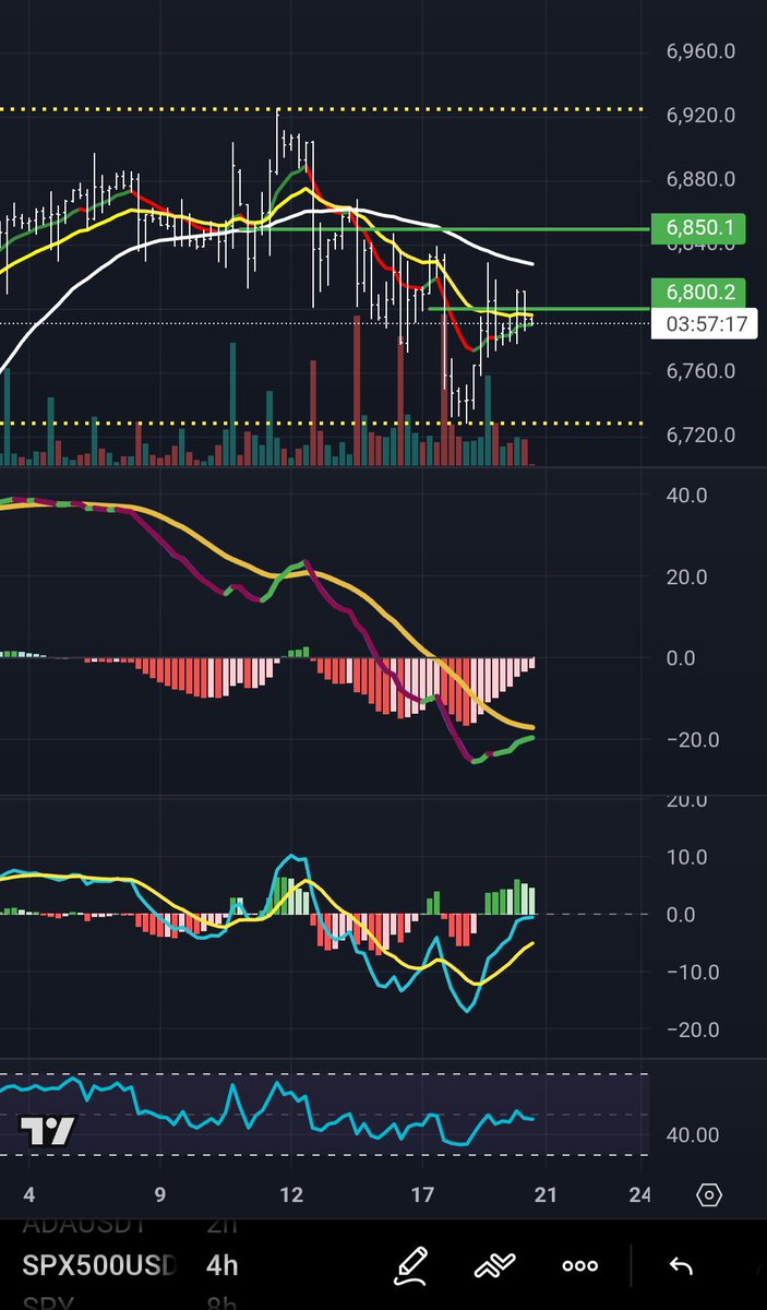TreefrogTrades's tweet image. $SPX $SPY Looking good for a swing higher here. Back to 6850 soon.