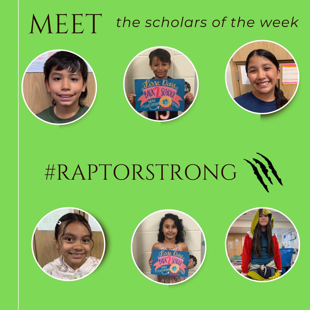 We are wishing these amazing scholars of the week and all our scholars and staff a great winter break! Stay safe, read lots and stay warm. We will see everyone January 5th 2026! Happy holidays and Happy New Years! #empower87