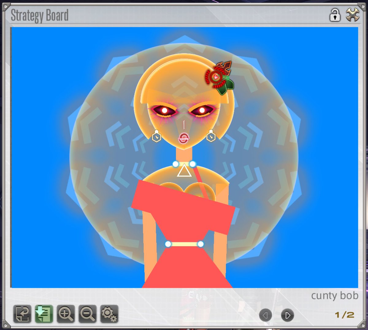 getting really into strategy board fashion illustration