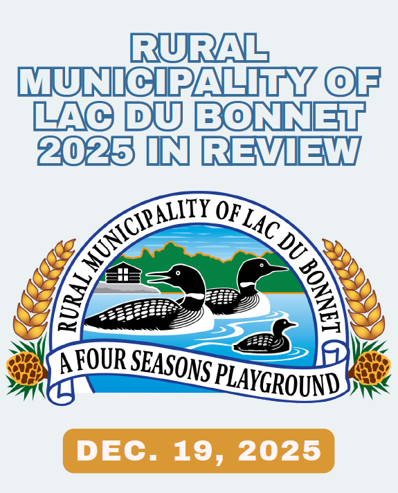 Hot off the presses on this cold, snowy day -- our RM of Lac du Bonnet 2025 in Review!

It was a year like no other in LdB, with the devastating wildfire in May. However, we are on the path to recovery thanks to our countless everyday heroes.

Read below!

rmoflacdubonnet.com/Home/DownloadD…