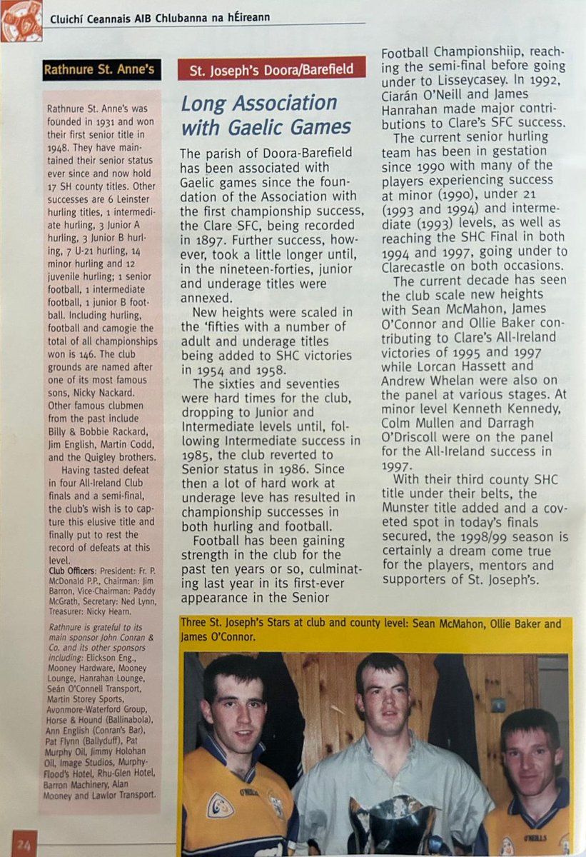 GAA Programmes tweet media