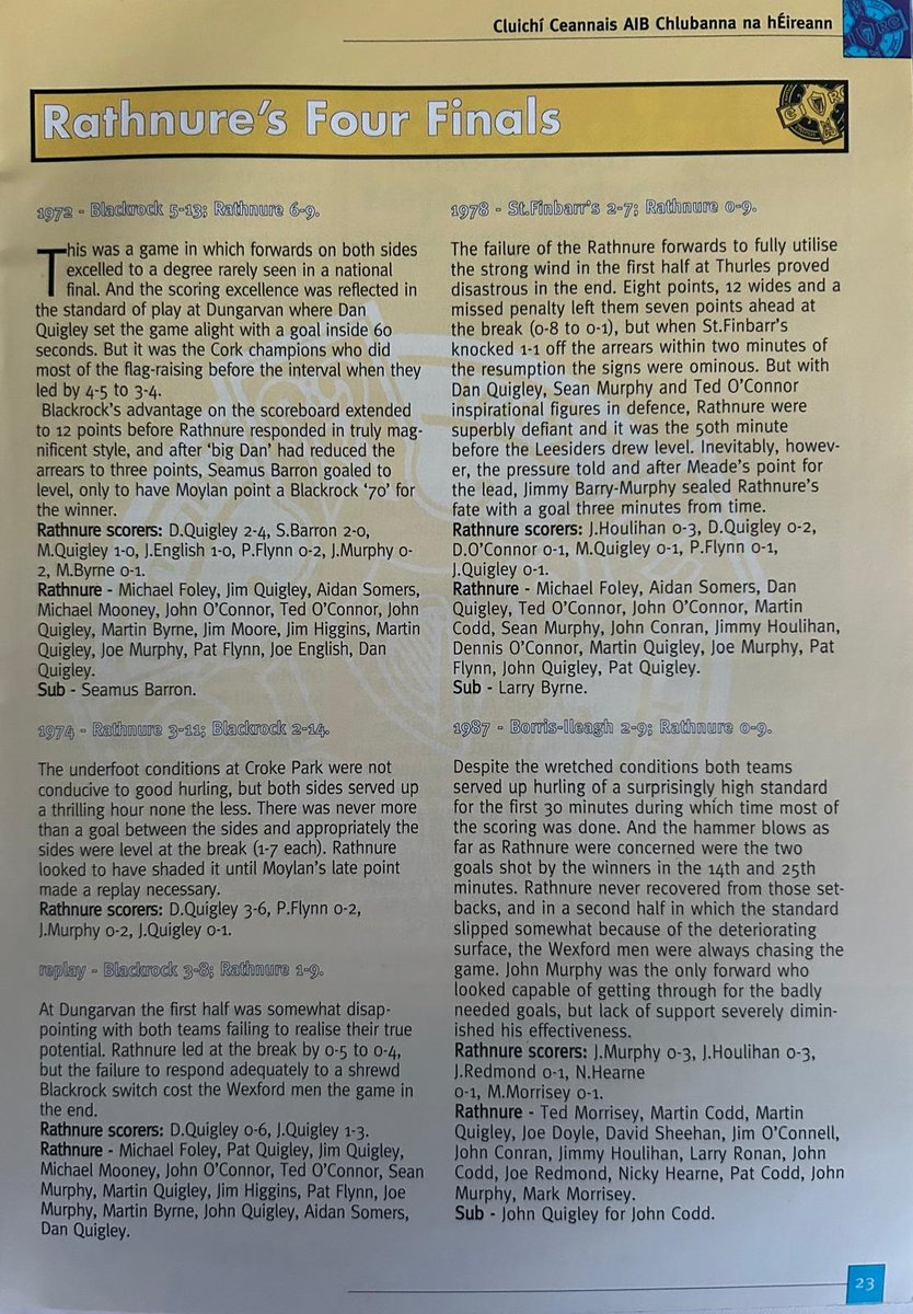 GAA Programmes tweet media