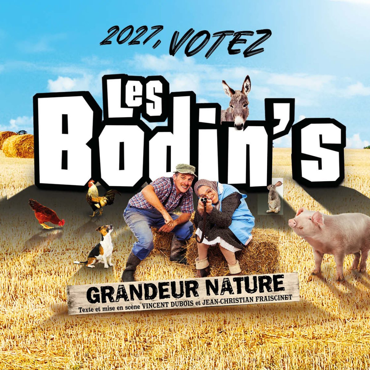 Carrefour_Spect's tweet image. 🚜💥 Nom d’un patelin !
Les Bodin’s reviennent et la billetterie est OUVERTE 🎟️
Maria a sorti le rouleau à pâtisserie, Christian est prêt…
👉 Prenez vos places avant qu’y en ait plus !
#LesBodins #Humour #Spectacle #Billetterie #CarrefourSpectacles
urls.fr/tY-zkd