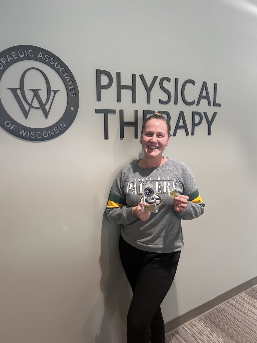Huge congratulations to our Q4 Difference Makers 👏 Adam B, Certified Athletic Trainer – Clinic, and Monika S, Front Office Specialist – Therapy.

Your dedication, teamwork, and commitment to our patients truly reflect what "There Is a Difference" means every day.