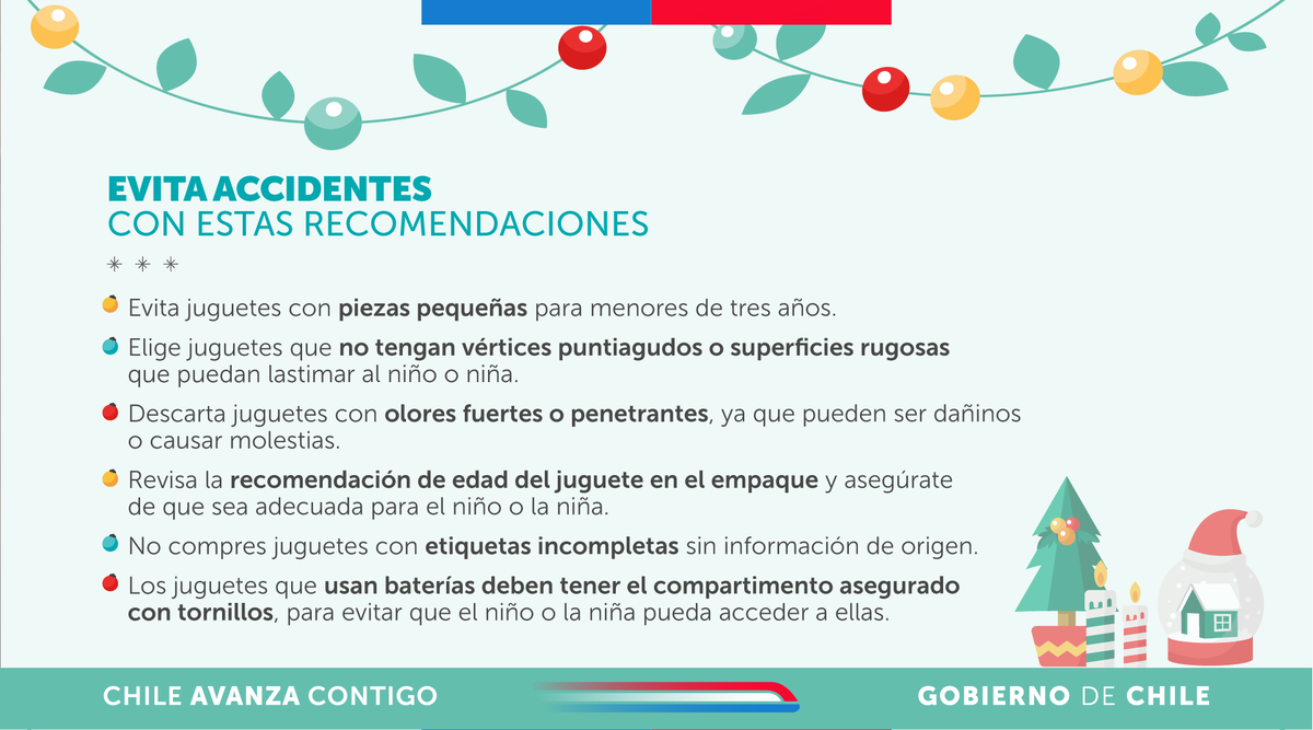 ministeriosalud's tweet photo. En esta Navidad, recordamos la importancia de prevenir accidentes y proteger la salud de niñas y niños.  

Unas simples precauciones pueden hacer que esta celebración sea más segura para todas y todos.😃🎄 https://t.co/hHIxwUMXMj