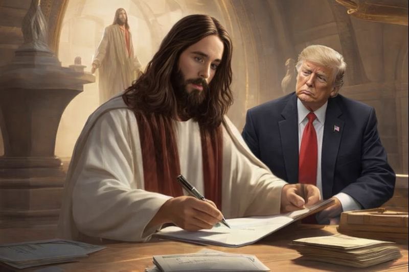 GaryPetersonUSA's tweet image. President Trump will release the Epstein files as soon as Christ is done removing all the names of those covered by the #PatriotPass.