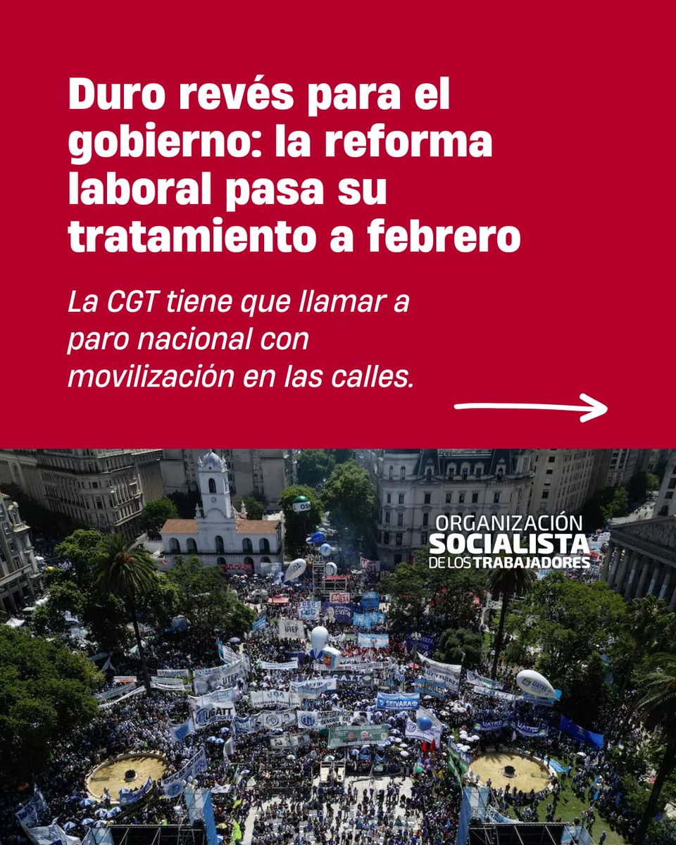 OST - Organización Socialista de los Trabajadores tweet media