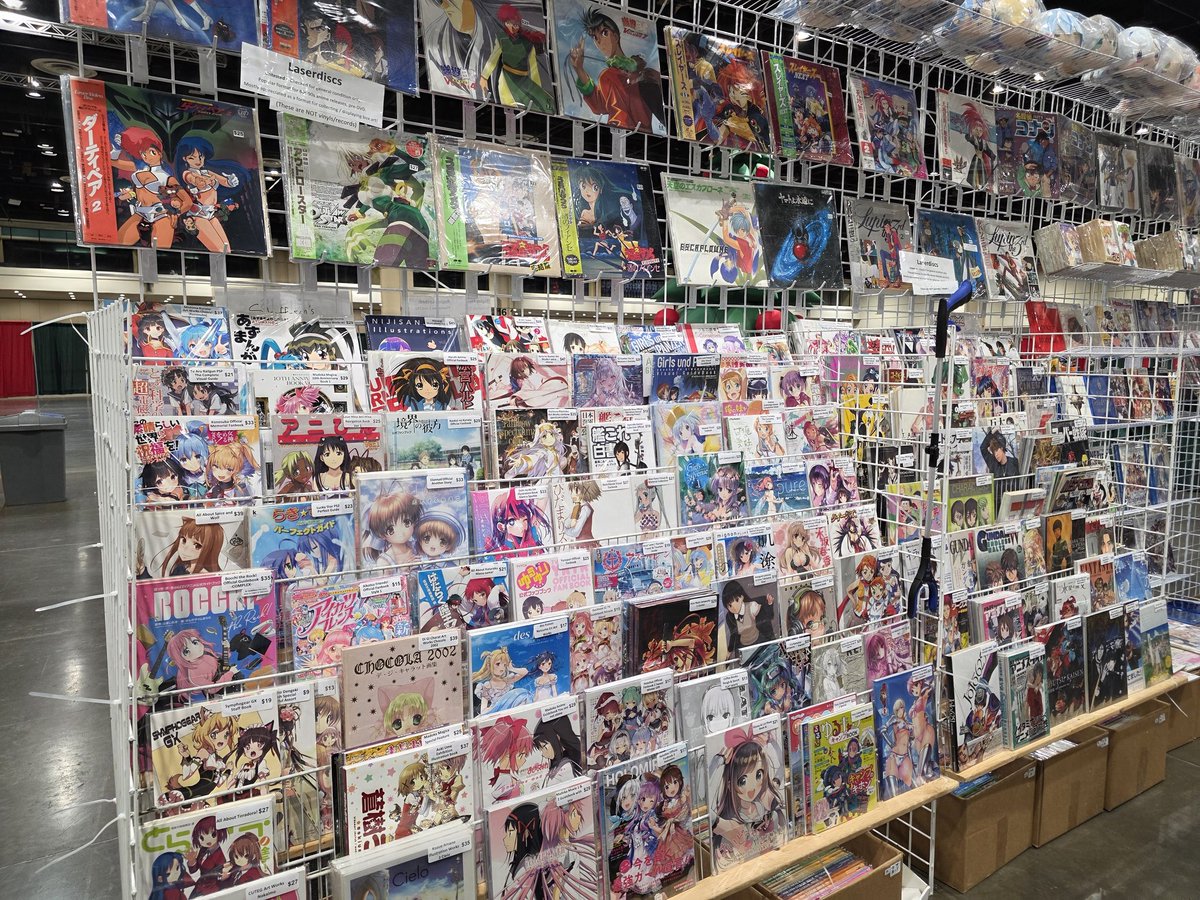 We are now open at both Anime Weekend Atlanta AND Holiday Matsuri 2025!

Find us at AWA booth 444 (near middle),
...and Holmat booth 202 (directly right of entrance)

What you see out is most of our inventory!
Splitting into two was more taxing than we expected!