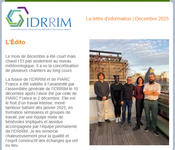 IDRRIM - PIARC France tweet media