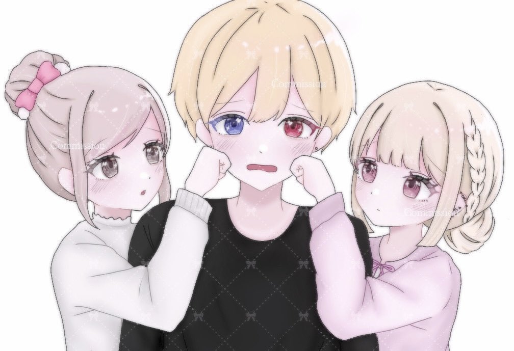 ((⊂(＾ω＾∩)ﾃﾞｭｸｼ❗️

#有償依頼 #イラスト依頼