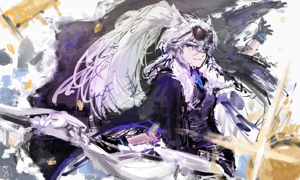 81/100
Lappland's skin is like..🫶🫶🫶

#100DayChallenge #Arknights