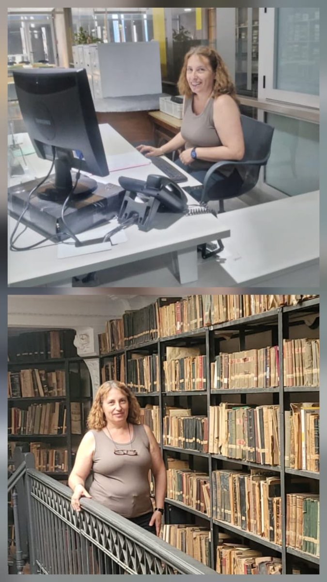 argentinabiblio's tweet photo. Hoy es el último día de trabajo de la bibliotecaria María Díaz, luego de más de 30 años al servivio de nuestra querida Biblioteca Argentina. 

¡Gracias Mari por tu vocación, tu compañerismo y por los buenos momentos compartidos! 

¡Te deseamos una feliz jubilación! 💝 https://t.co/rOiYKzQjH2