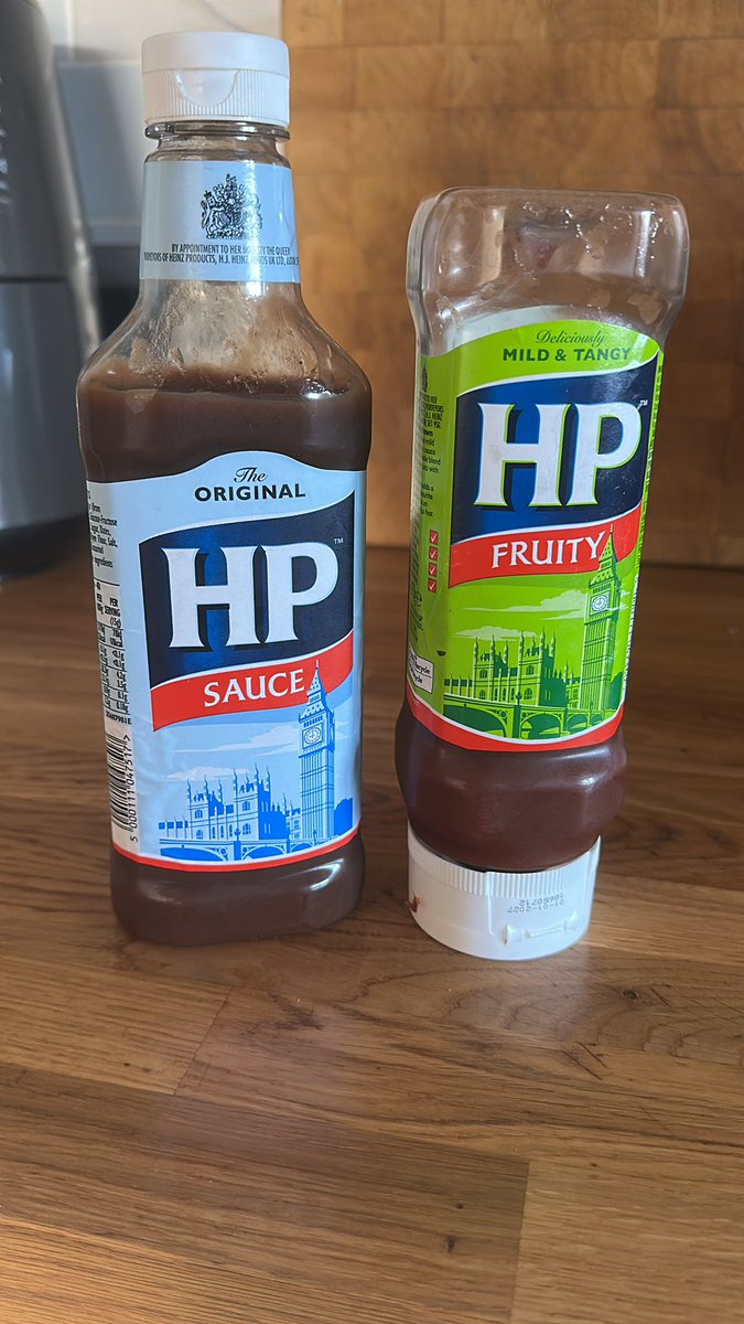 MillyRai1's tweet photo. Lunch break. Will be back on adultwork cam at 3pm, but I have a situation….. what sauce to drizzle over my poached egg…. HP Brown sauce, or HP fruity?? Just a girl, out here, dealing with very British problems. https://t.co/JIdBq1myqZ