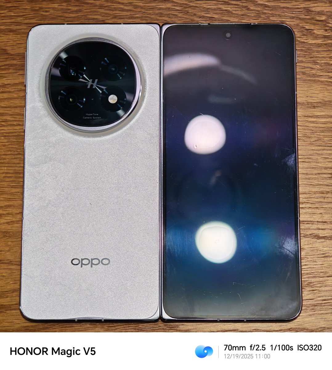 OPPO Find N5 Fold Misty White 512GB Global 本体のみ 両面フィルム