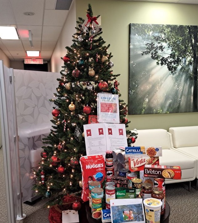 ShipRailCAN's tweet image. Cette année, nous avons participé à la Collecte de denrées des fêtes de la Banque alimentaire d'Ottawa, pour les gens dans le besoin. Nous avons recueilli 965$, en plus des denrées alimentaires.

Visitez: tinyurl.com/3tyuecx4

#JoyeusesFêtes #Navire #Rail