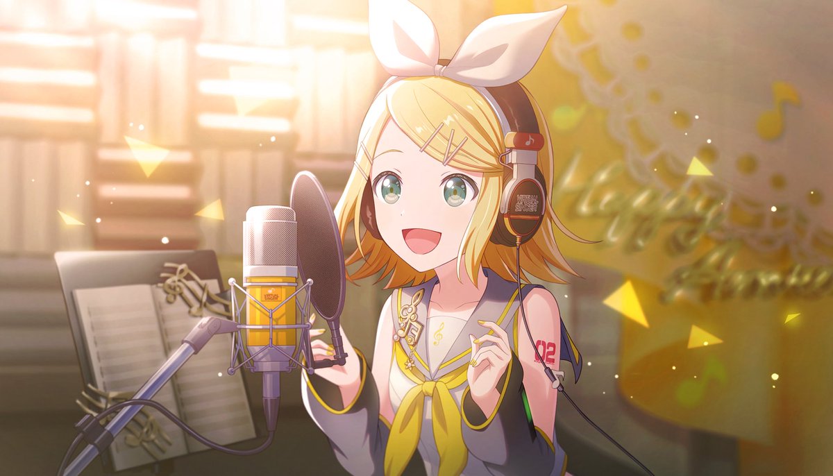 新しいカード New Card(JP)> Kagamine Rin(鏡音リン) Anniversary 🎀