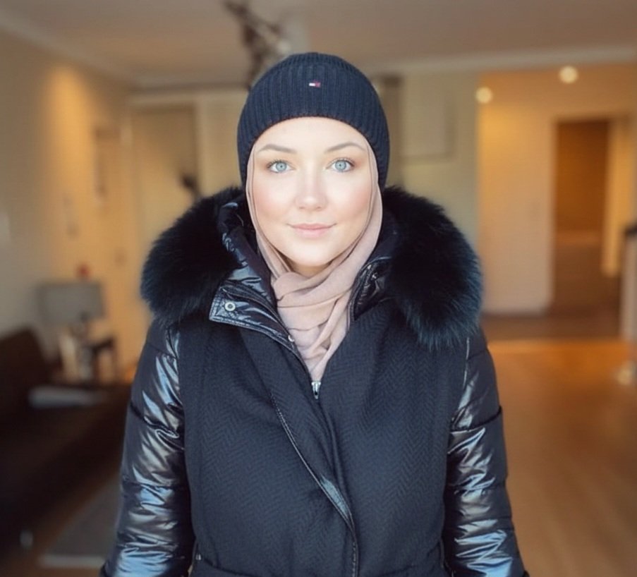 A Swedish woman embraced Islam after learning about the values of the true religion and understanding its teachings. She decided to follow the path that pleases Allah and brings her spiritual tranquility and peace in life.