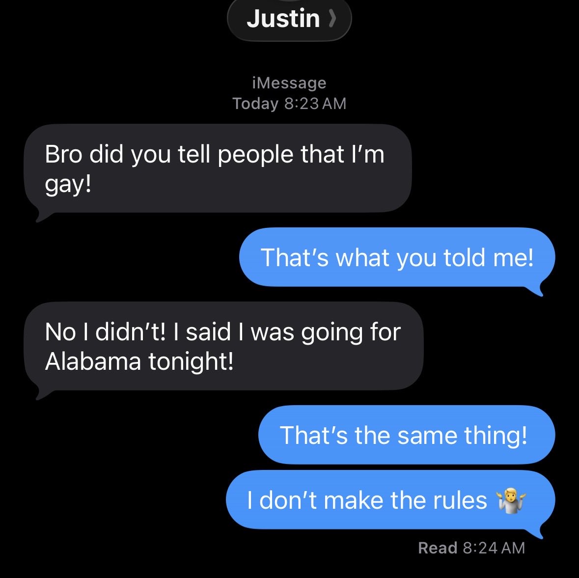I don’t make the rules 🤷 
#Boomer