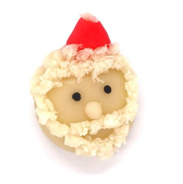 tabehon's tweet photo. こんにちは🌸

12月といえばやっぱりサンタ🎅
練りきりで表現するサンタは、
「顔をつくる」「表情を考える」工程がポイントに💡
ギフトにもおすすめです！

#たべほん #クリスマス #プレゼント https://t.co/ARgCpLm73O