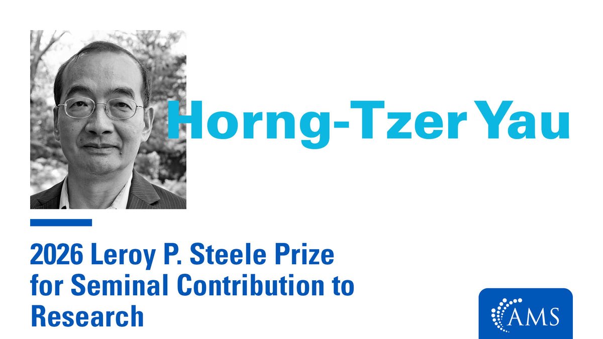 American Mathematical Society tweet media