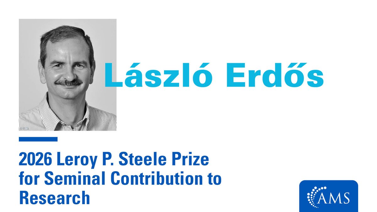 American Mathematical Society tweet media