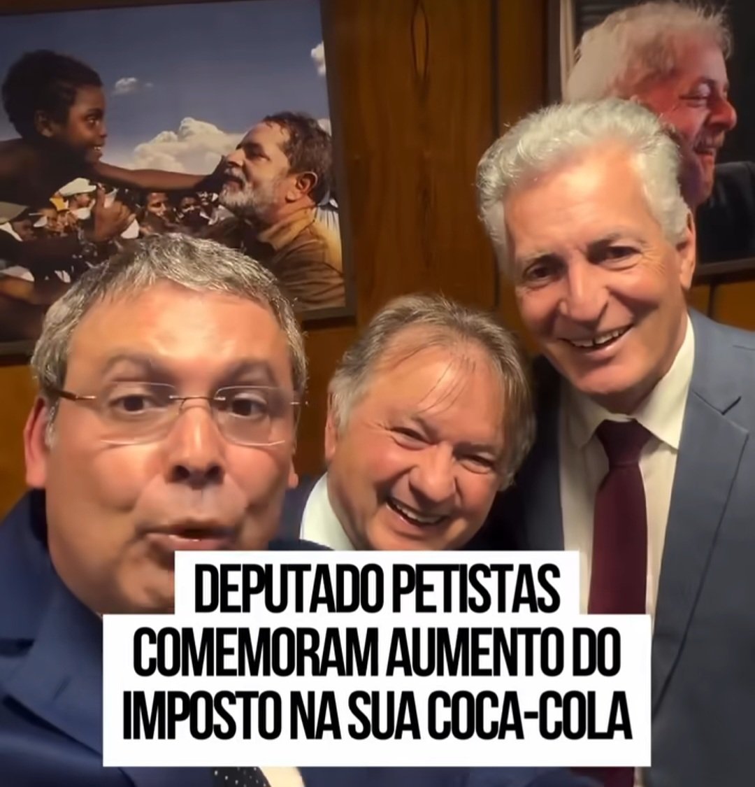 Quem vai pagar o imposto é quem fabrica a coca-cola e não o bebedor final