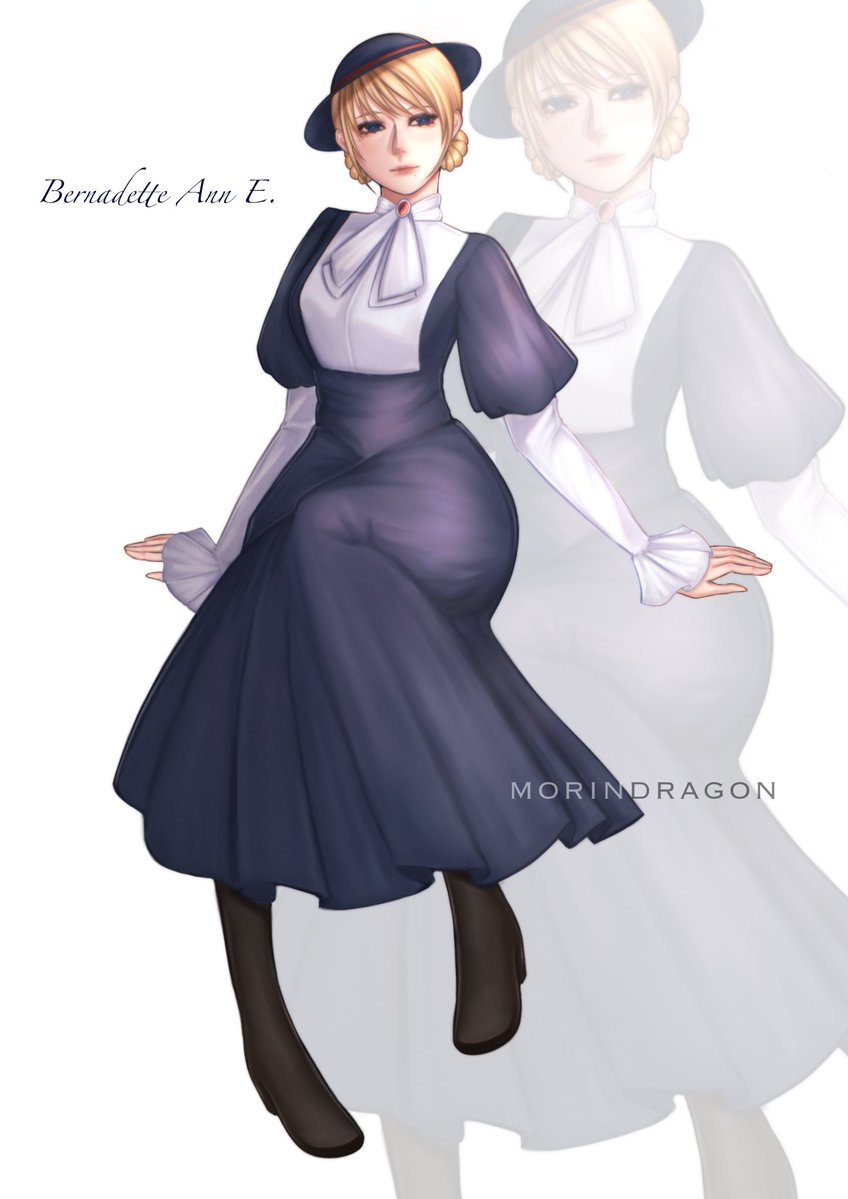 Panggil aja dia Ann (bajunya asal dulu soalnya ak msh labil dia dr era mana) 😩

#oc #ocart