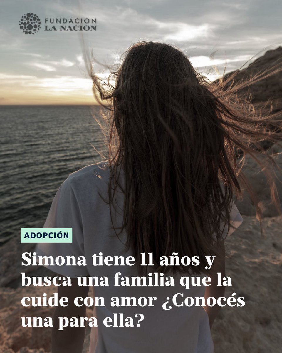 🎀 Simona (11) es una niña alegre que disfruta charlar, dibujar, pintar y hacer actividades al aire libre con sus amigas. También le gusta probar peinados nuevos, usar ropa colorida y cocinar cosas dulces.

👉¿Conocés una familia amorosa para ella ? Escribí a