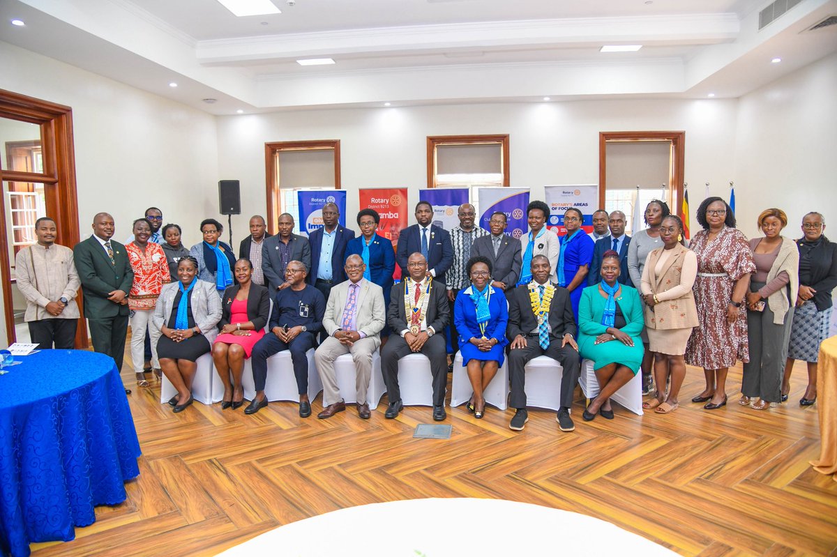 This morning I was admitted into <a href="/Rotary/">Rotary International</a> by the Rotary District 9213 Governor  Martin Kitakule during the ceremony of the Charter of the Rotary Club of Makerere Passport. I congratulate Charter President Prof. Antonia Tamusuza and all the newly inducted rotarians.