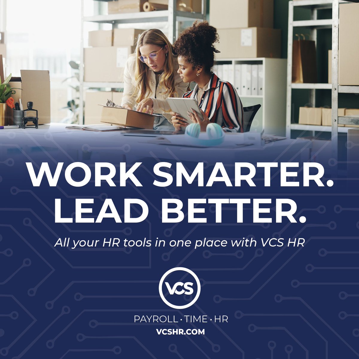 Transform your HR from chaos to control! VCS HR combines people data, payroll, and compliance into one secure platform. Say goodbye to busywork and hello to productivity. Schedule a consultation today: [insert link] #BusinessGrowth #ModernHR #Efficiency #PeopleOperations