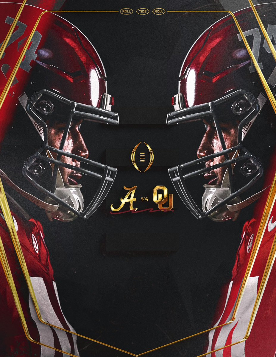 One Team. One Goal. 👊

#RollTide