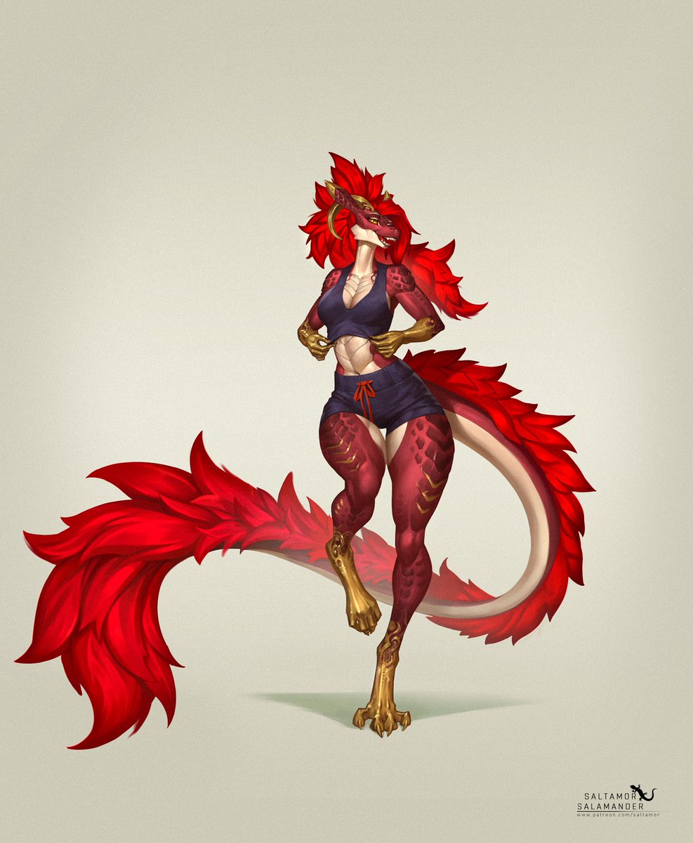 Got another commission from the amazing 
<a href="/Saltamor/">Saltamor Salamander</a> 
Thank you!