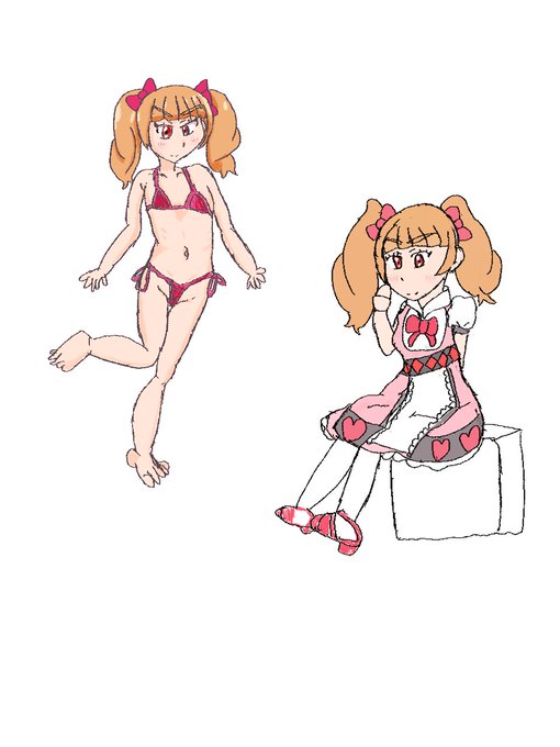 ころうの落書き
ポーズ練習
えみるでポーズ練習しようと思ったけど服描くのがバカほど面倒くさい事に気が付きました。 