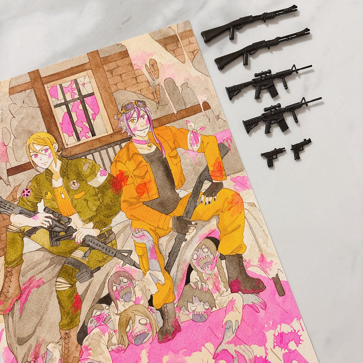 羊兎 苺和@1/10〜1/14「Artrooming Market 12」 (@Hitsujito_ia