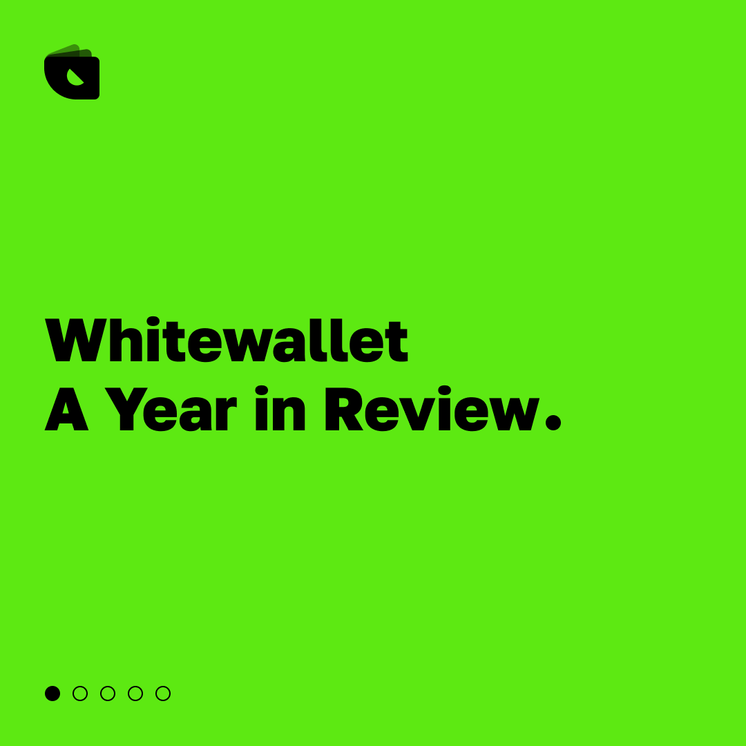whitewallet_app's tweet photo. 💫 Your year with #Whitewallet, unwrapped.
Cross-chain swaps, new networks, smarter features, and a whole lot of progress. Let’s make the next one even bigger! https://t.co/Ep0wFT1jv5