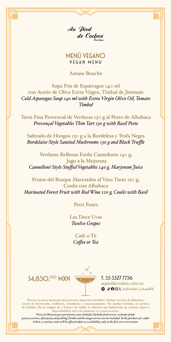 ¡Recibe el 2026 en grande! Estás invitado a la celebración del año en <a href="/AuPiedDeCochon/">Au Pied de Cochon</a> 🥂✨

RESERVA AHORA

#AMRrecomienda #FelicesFiestas #AñoNuevo