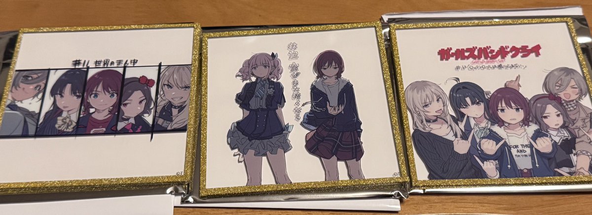 ガルクラ アクリルミニ色紙 コンプセット ガルクラ展Anibirth アクリルミニ色紙Vol.1 全種コンプセット