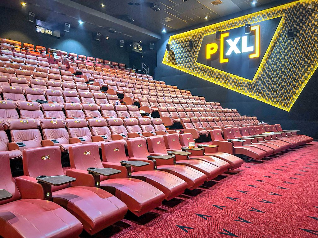 HiHyderabad's tweet image. PVR PXL Cinema Theatre 
📍#InorbitMall, #Madhapur, #Hyderabad 

This is Telangana / Hyderabad's First #PXL (Premium Extra Large) Cinema Screen. [ 55 foot wide screen 🎞️]

📸: @attractiveabhi7 @InorbitMall @PicturesPVR