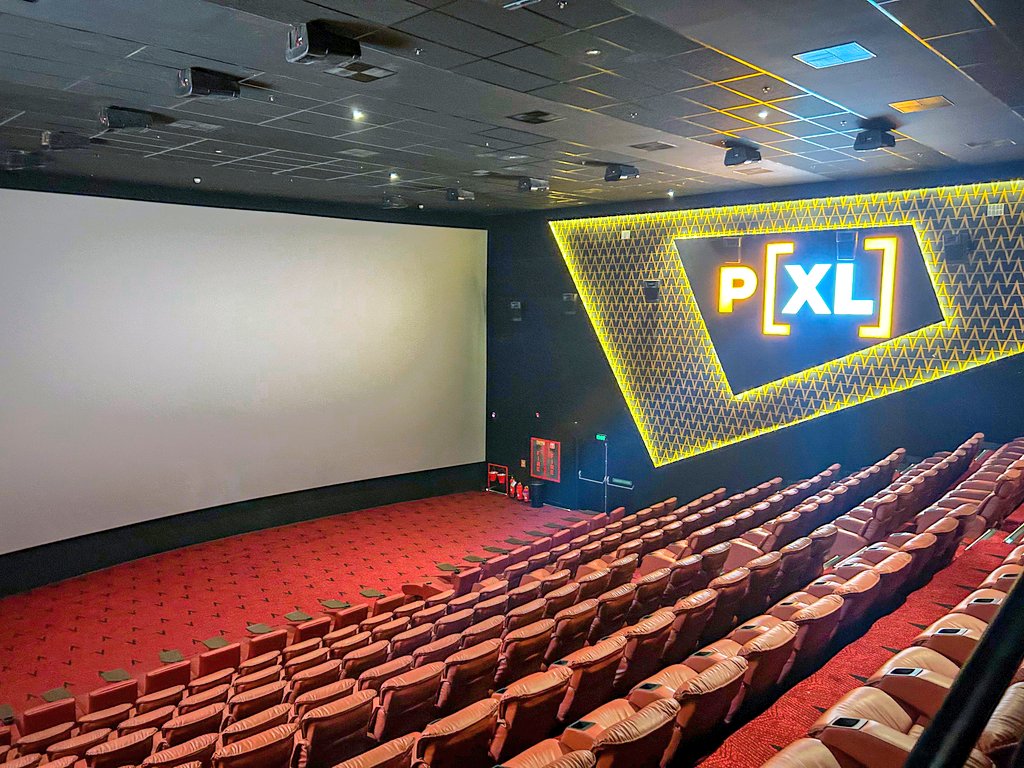 HiHyderabad's tweet image. PVR PXL Cinema Theatre 
📍#InorbitMall, #Madhapur, #Hyderabad 

This is Telangana / Hyderabad's First #PXL (Premium Extra Large) Cinema Screen. [ 55 foot wide screen 🎞️]

📸: @attractiveabhi7 @InorbitMall @PicturesPVR