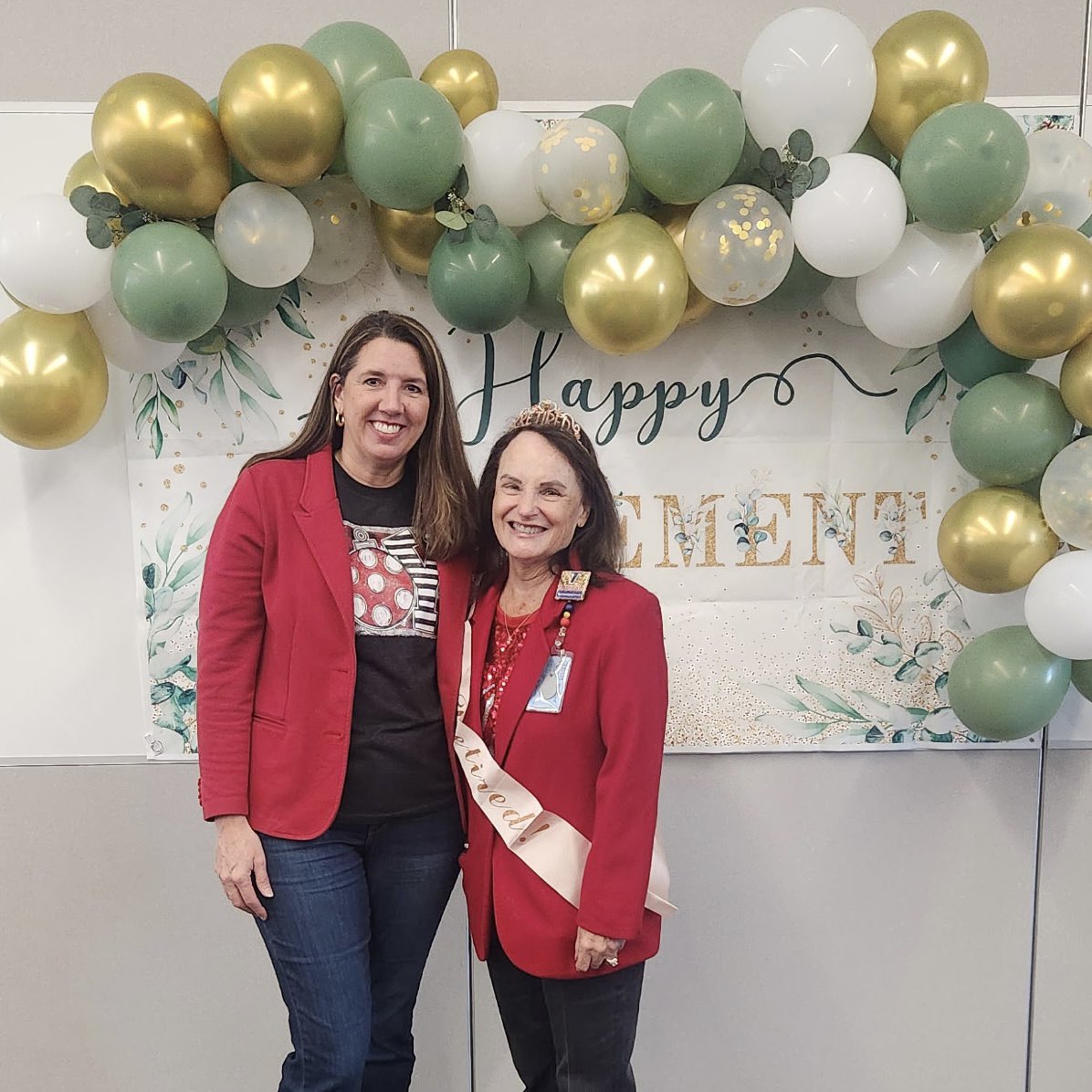 TStudentsupport's tweet photo. We have been blessed to work with the best!  Congratulations on your retirement @BeGoodOT !  You will be missed. @TomballISD https://t.co/y4KvjL0i8S