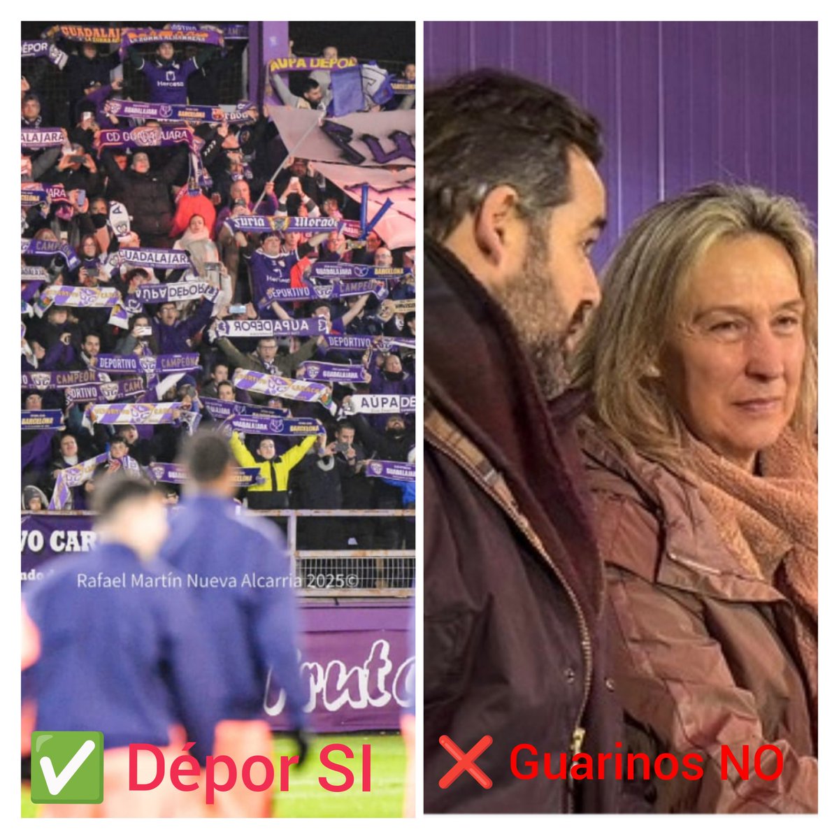 Como en otras ocasiones, desde AÚPA DÉPOR, hemos creado un hashtag.

Es este: 
#DéporSIGuarinosNO 

👉🏻 Puedes darle RT
👉🏻 Puedes usarlo en tus post
Y os animamos a ello

CONTAMOS CON TODOS

<a href="/lazorraalk/">La Zorra Alkarreña</a> <a href="/FuriaMorada1947/">Furia Morada 1947</a> <a href="/DptvoCaracol/">Deportivo Caracol</a>